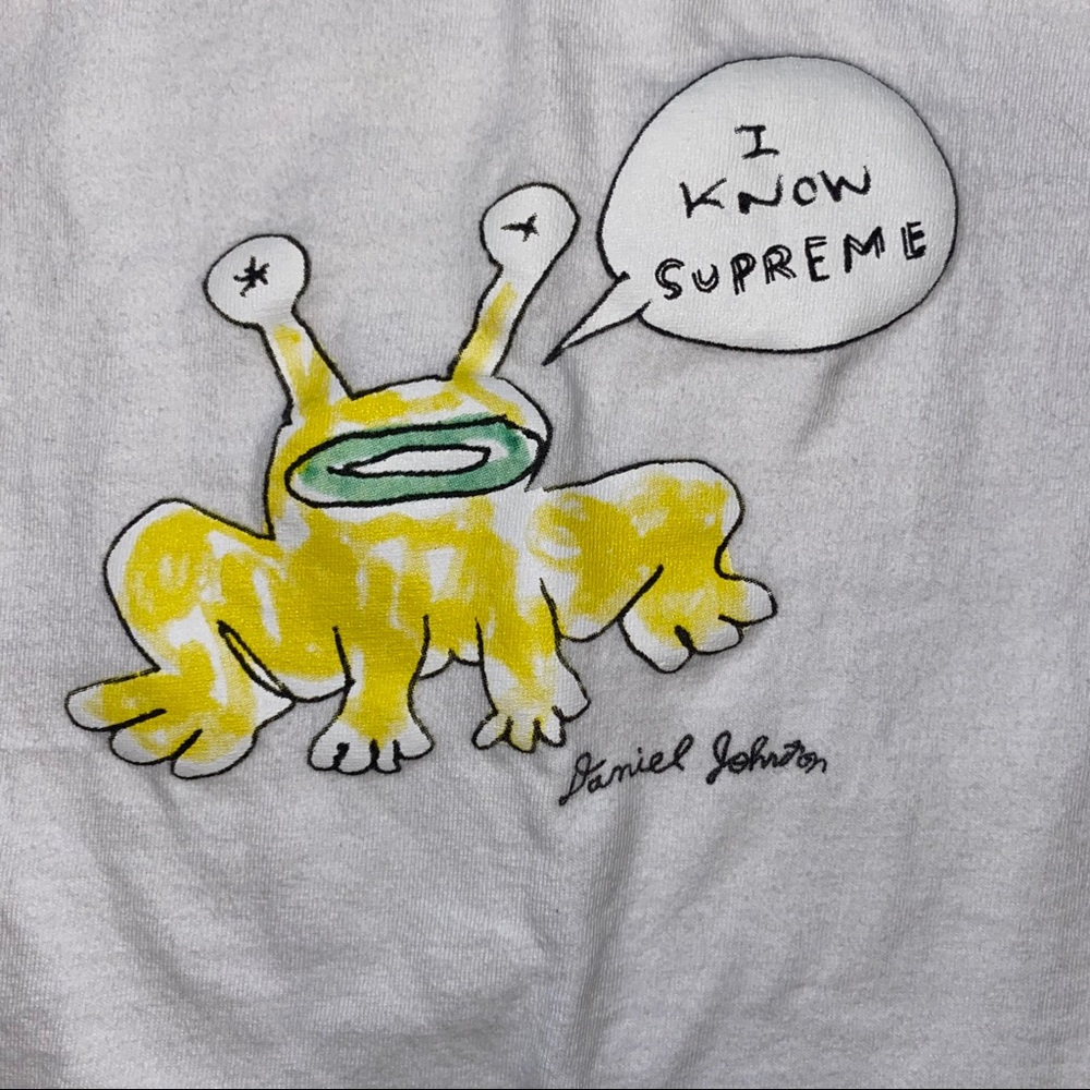 Supreme 2020 Daniel Johnston Frog Tee